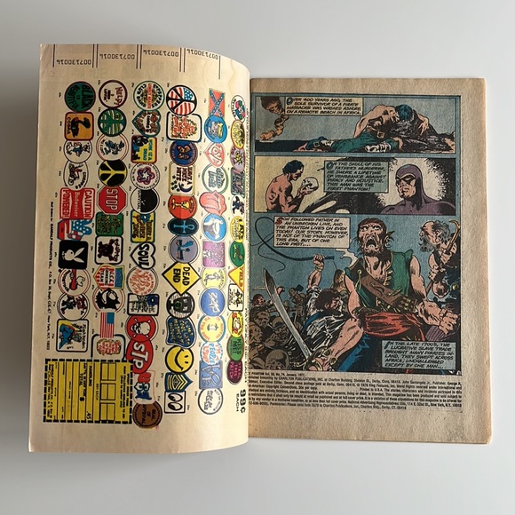 3 COMIC LOT THE NEW PHANTOM #63 #71 #74 1975 Charlton Comics Vintage Comic Book - Picture 14 of 15